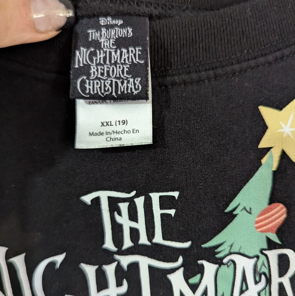 Disney Nightmare Before Christmas Crewneck